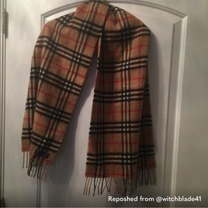 Authentic Vintage Burberry scarf